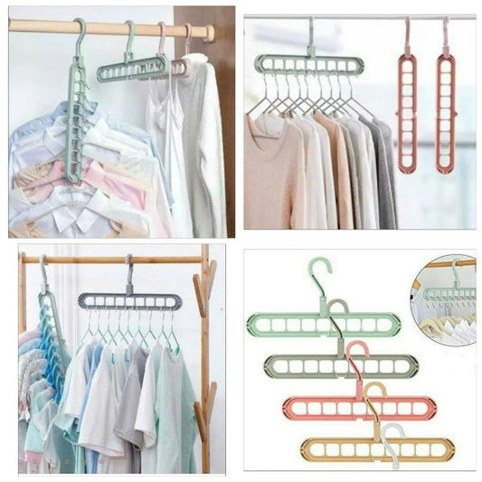 9 Holes Hanger Organizer (4 Pieces) Default Title