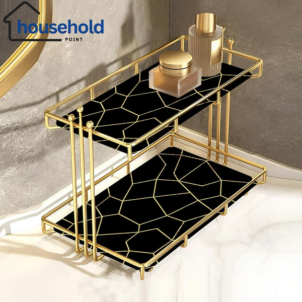 2 Tier Luxury Vanity Storage Stand