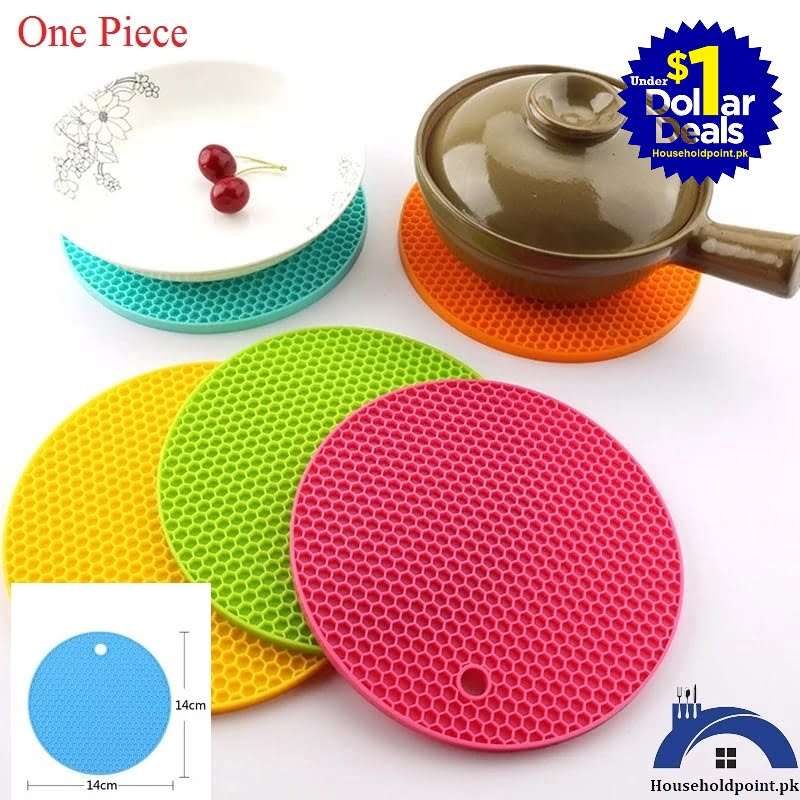 Silicone Round Mat (Pack Of 2) Default Title