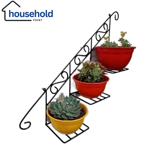 3-Step Floral Wall Basket