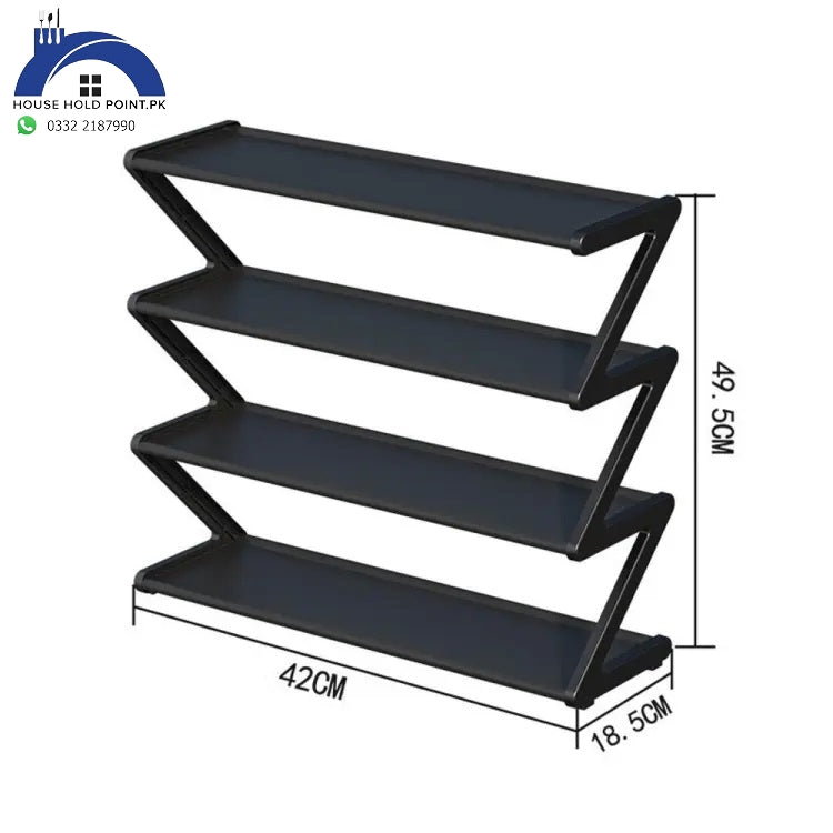 4 Layers Shoe Organizer Rack