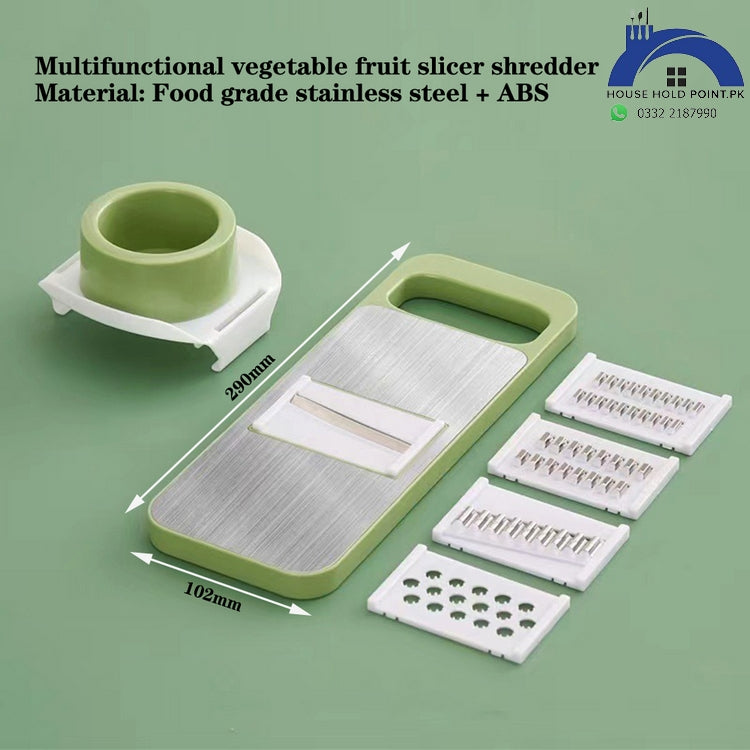 5 In 1 Manual Vegetable Slicer Cutter