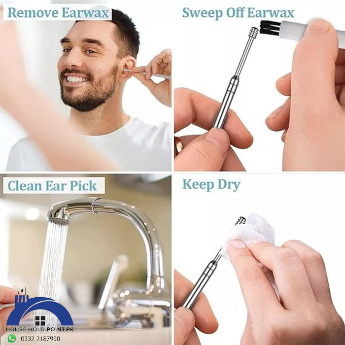 6 Pieces Ear Cleaning Tools