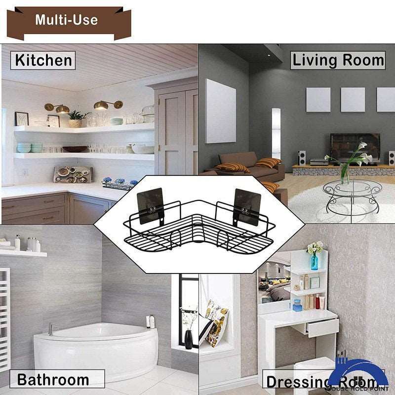 Stick On Iron Corner Rack