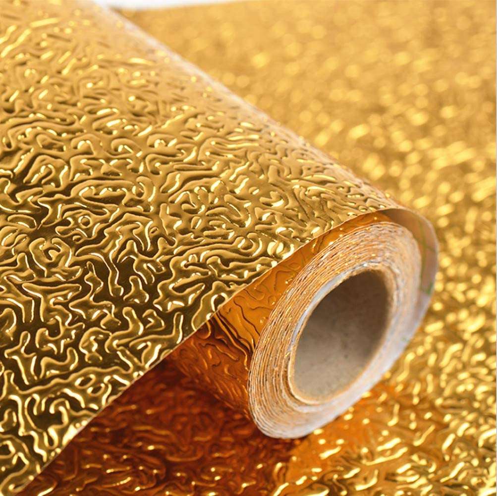 Aluminum Sticker Roll Golden