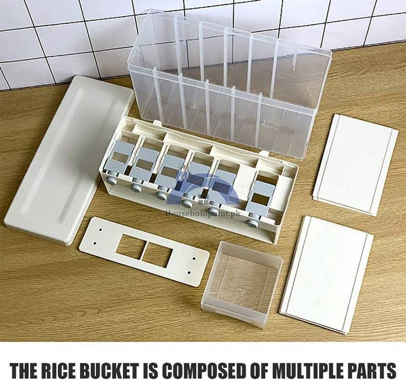 6 In 1 Food Dispenser (Cereal, Grain, Oats)