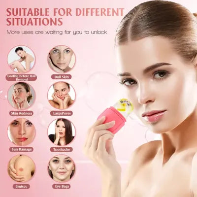 Silicone Ice Facial Roller
