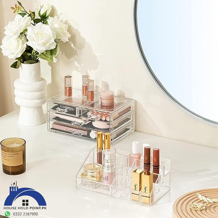4 Drawer Cosmetic Makeup Organizer