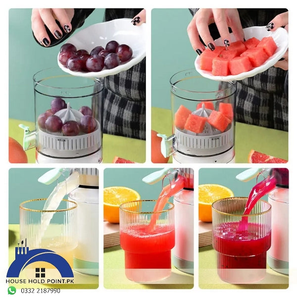 Citrus Juicer Squeezer Rechargeable Portable Juicer