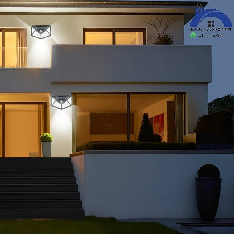 D Shape Solar Wall Lamp