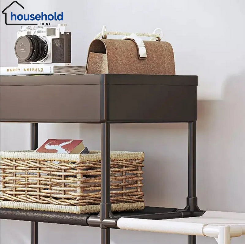 Double Row Multi Layer Shoe Rack