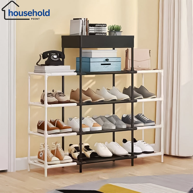 Double Row Multi Layer Shoe Rack