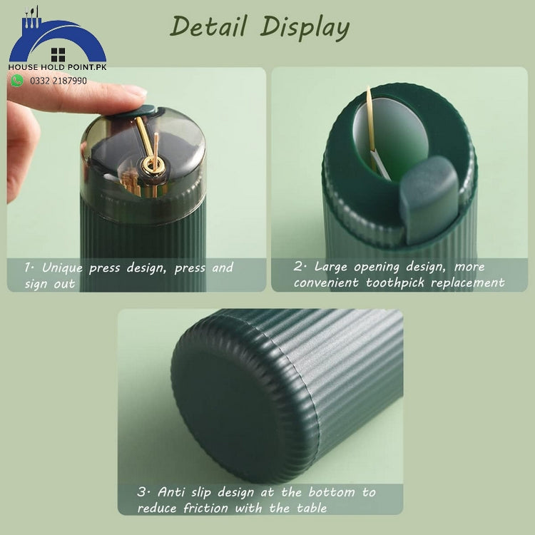 Elegant Pop Up Toothpick Dispenser