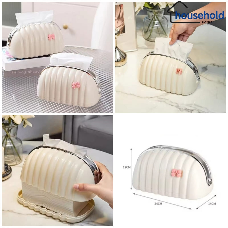 Elegant Shell Tissue Box