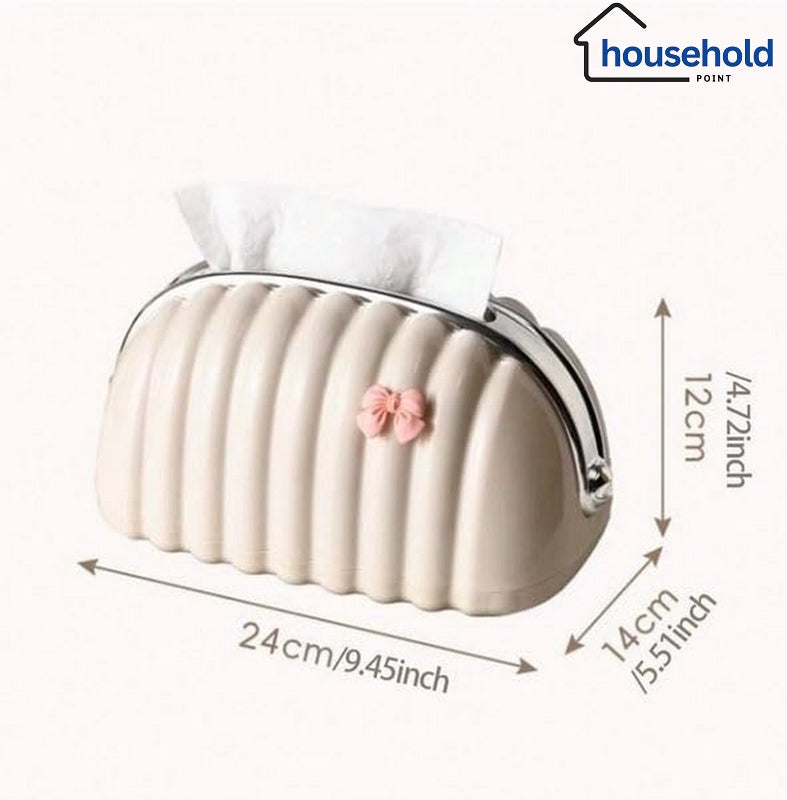 Elegant Shell Tissue Box