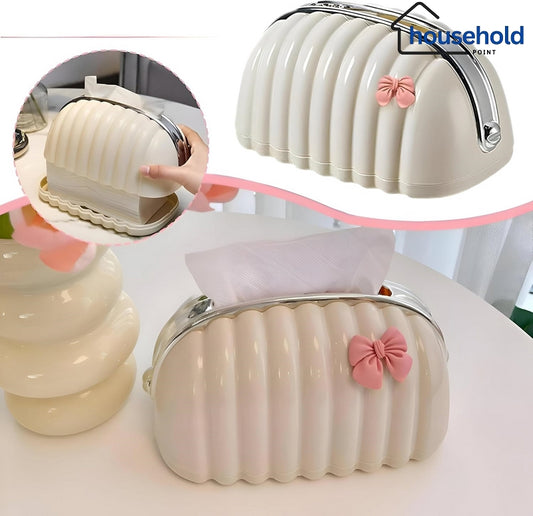 Elegant Shell Tissue Box