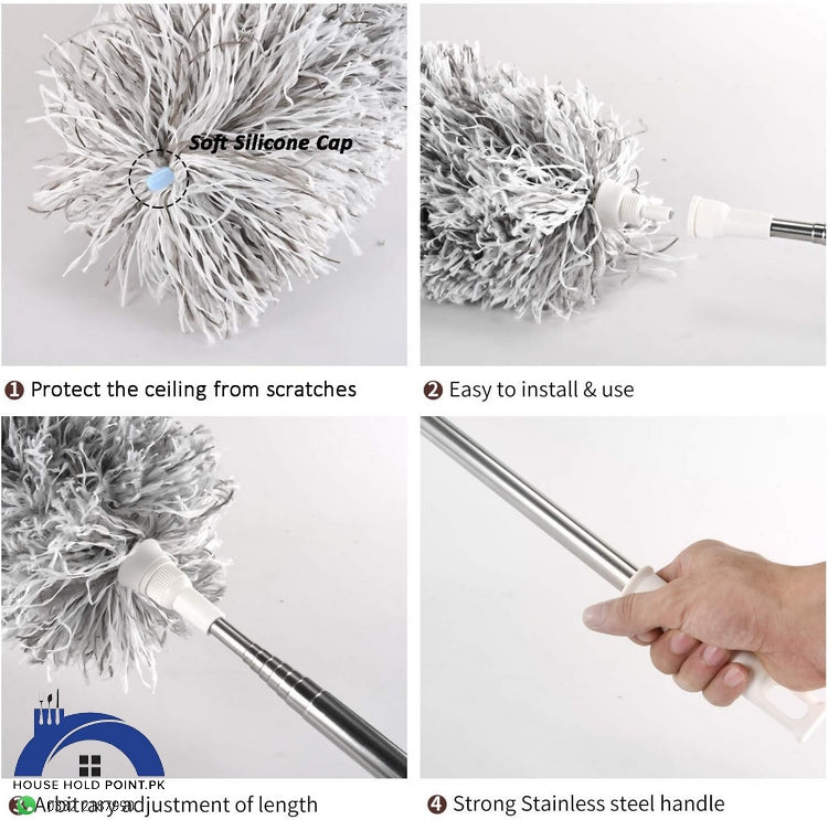 Telescopic Extendable Extra Long Microfiber Duster