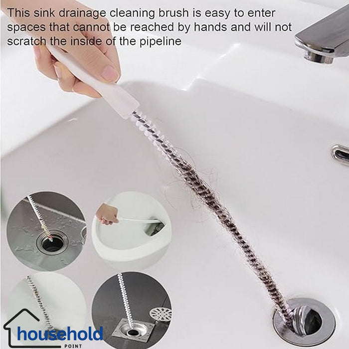 Flexible Drain Sewer Cleaning Brush Pack Of 4