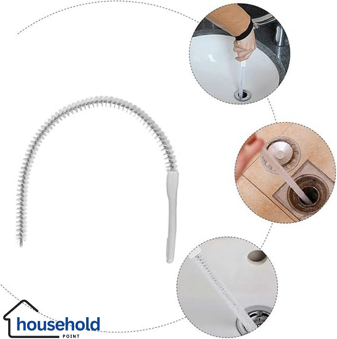 Flexible Drain Sewer Cleaning Brush Pack Of 4