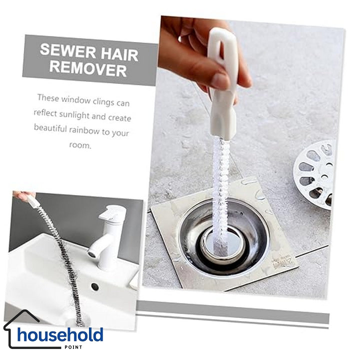 Flexible Drain Sewer Cleaning Brush Pack Of 4