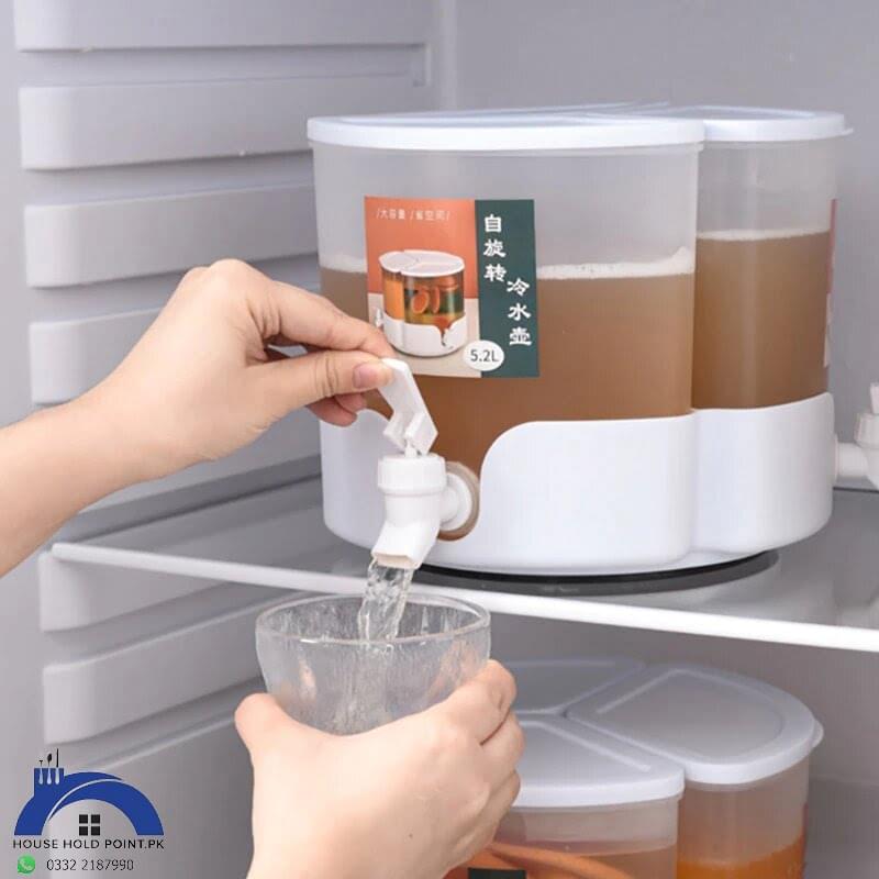 3 In 1 Rotating Drink Dispenser 5.2 L Default Title