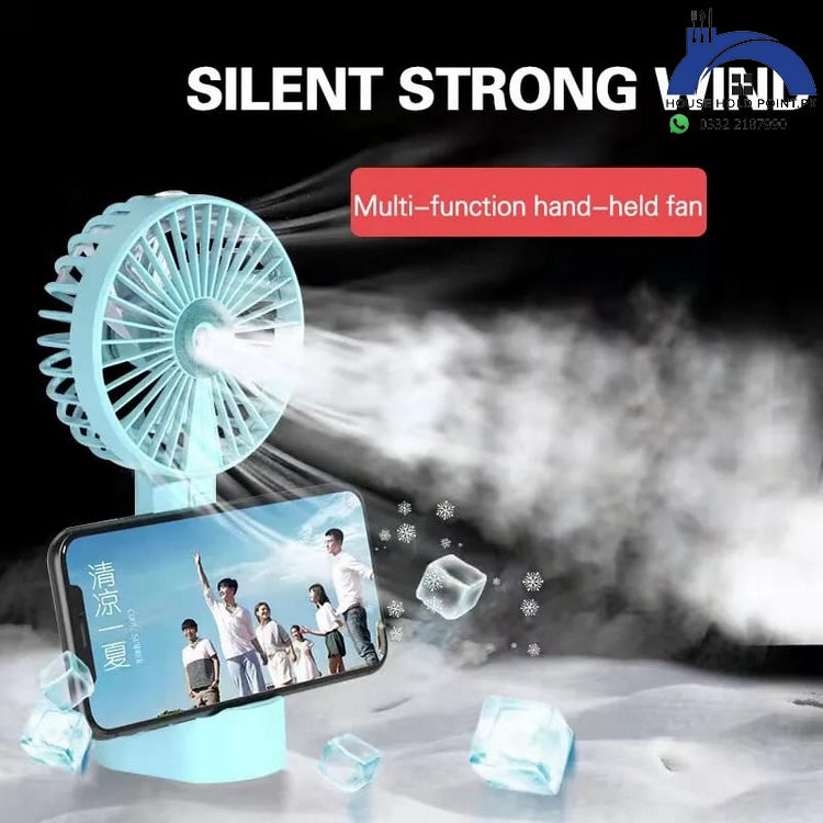 Handheld Rechargeable Mist Fan