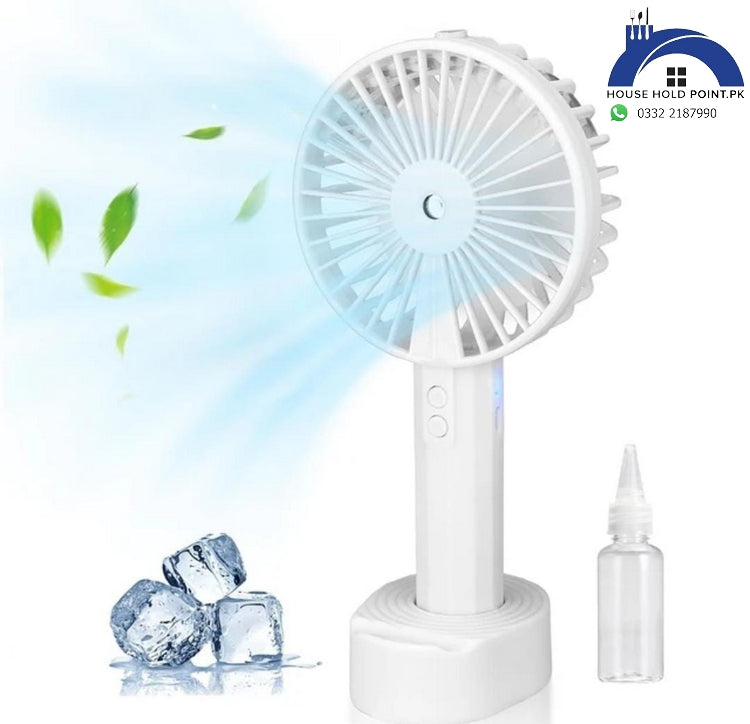 Handheld Rechargeable Mist Fan