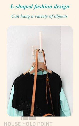 2 Pcs Stick On Handle Hooks