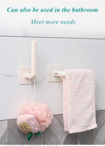 2 Pcs Stick On Handle Hooks