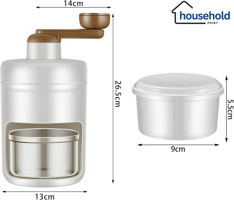 Manual Ice Shaver Crusher