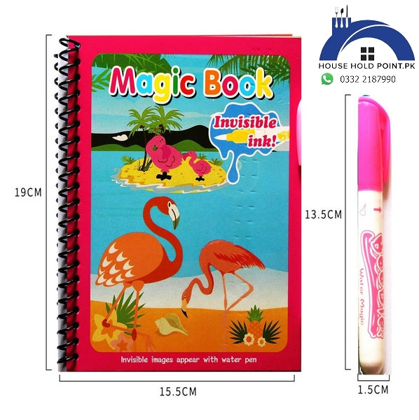 Magical Reusable Water Coloring Books for Children (Pack Of 2)