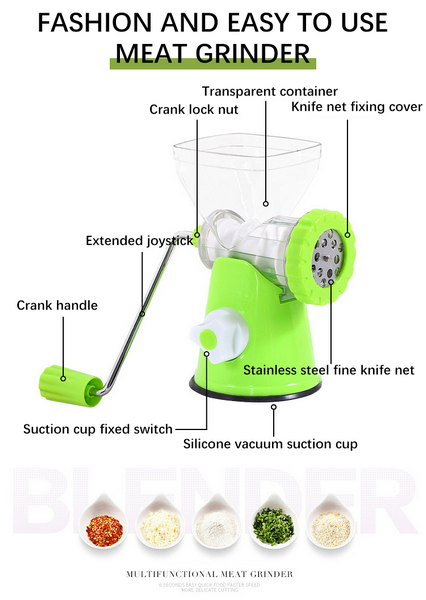 Manual Vegetable Drum Chopper