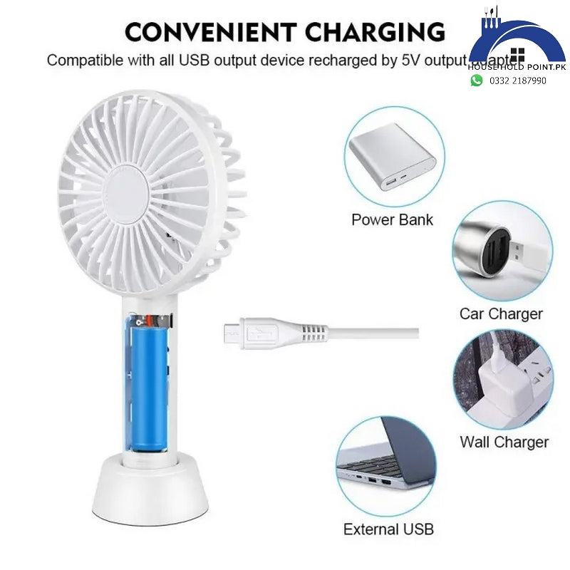 Mini Handheld Rechargeable Fan