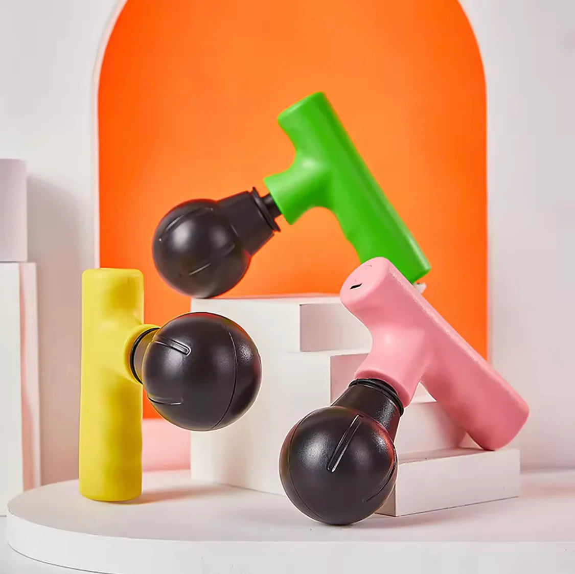 Mini Rechargeable 4 Modes Gun Body Massager