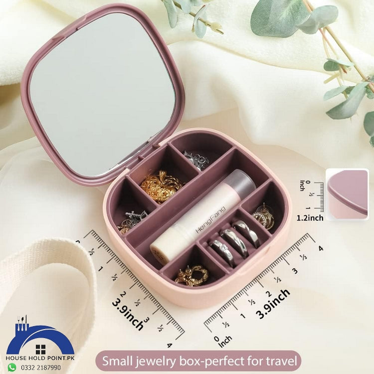 Mini Travel Jewelry Box