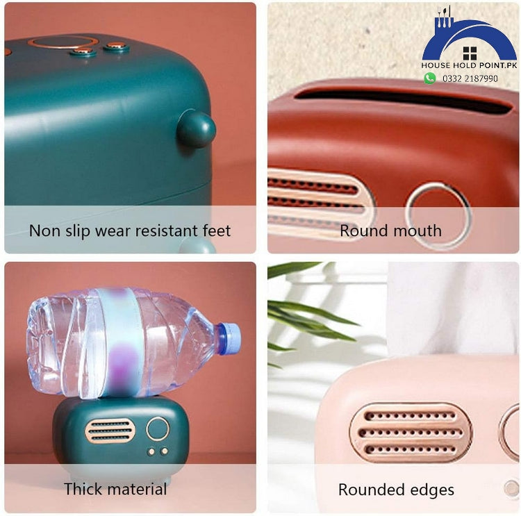 Retro Radio Style Tissue Holder Box