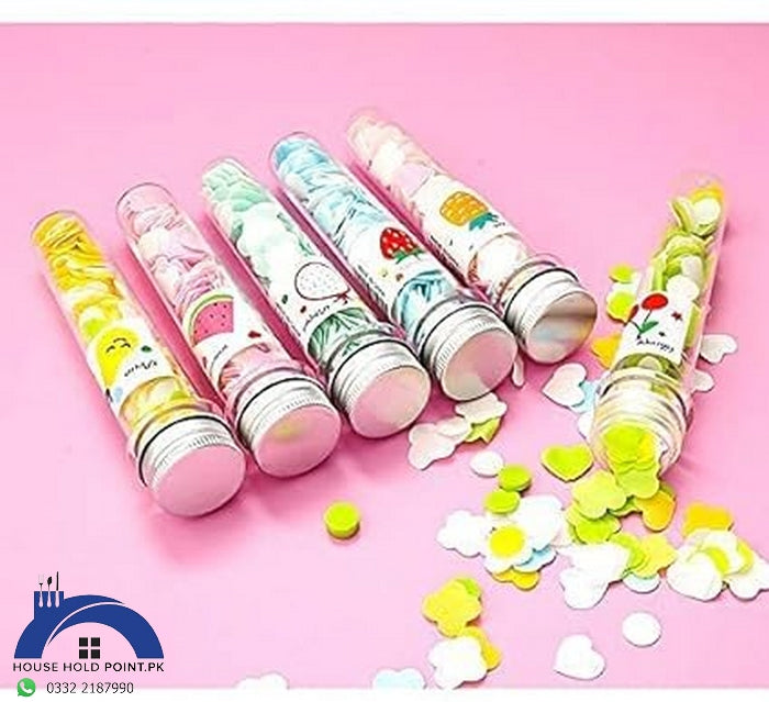 Scented Flower Paper Soap Bottle (Pack Of 2)