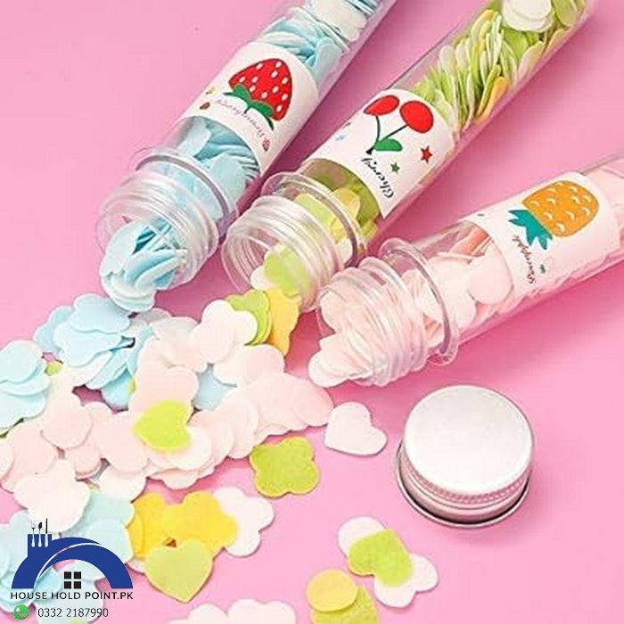 Scented Flower Paper Soap Bottle (Pack Of 2)