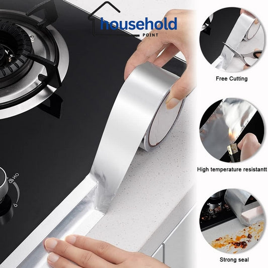 Oil Proof Aluminum Stove Foil Tape 8 Meters (Pack Of 3)