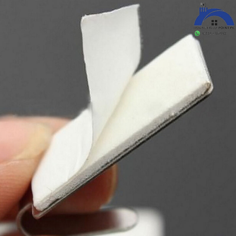 Set of 6 Stainless Steel Adhesive Hooks