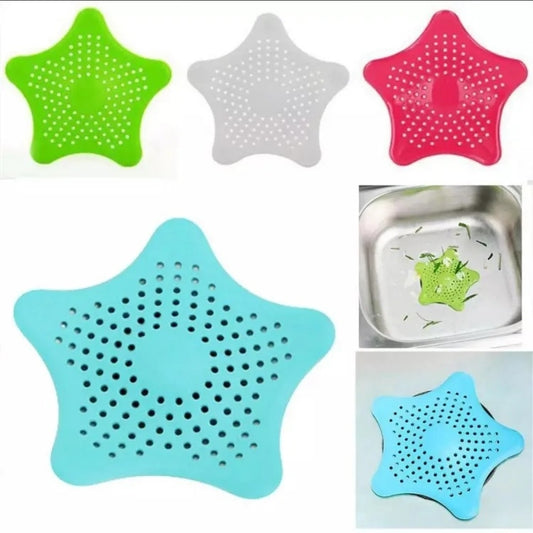 Silicone Star Sink Strainer (Pack Of 3)