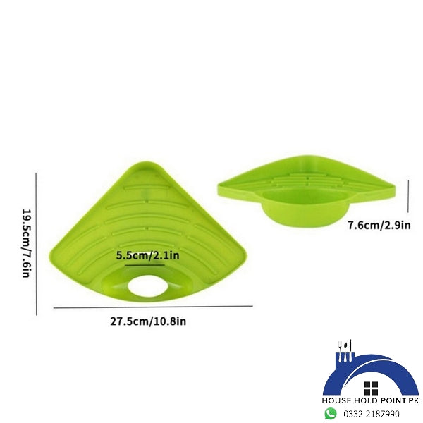 Sink Corner Caddy Suction Cup Holder
