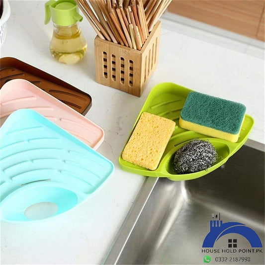 Sink Corner Caddy Suction Cup Holder