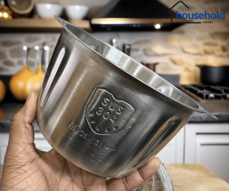 Stainless Steel Hand Push Chopper 2L