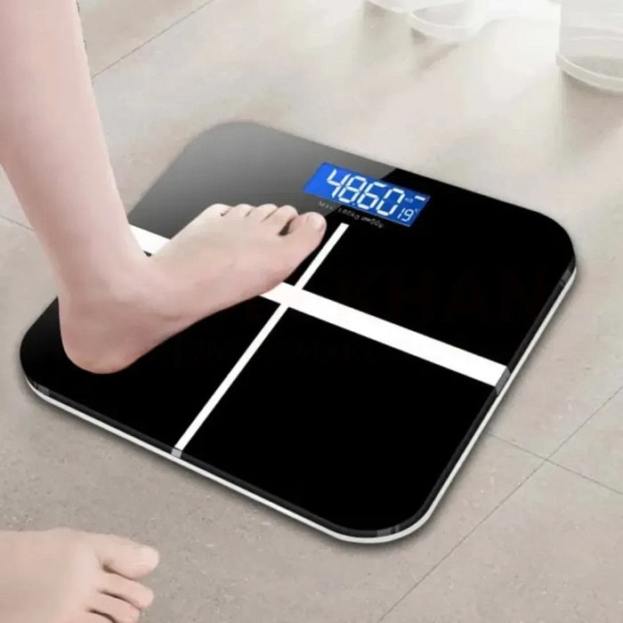 Tempered Glass Digital Body Weight Scale – 180KG Capacity