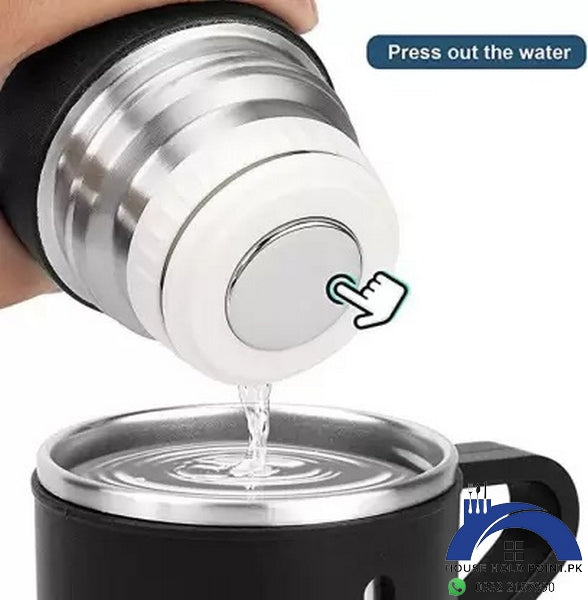 Three-in-One Hot & Cold Thermal Flask Set with Matching Cups