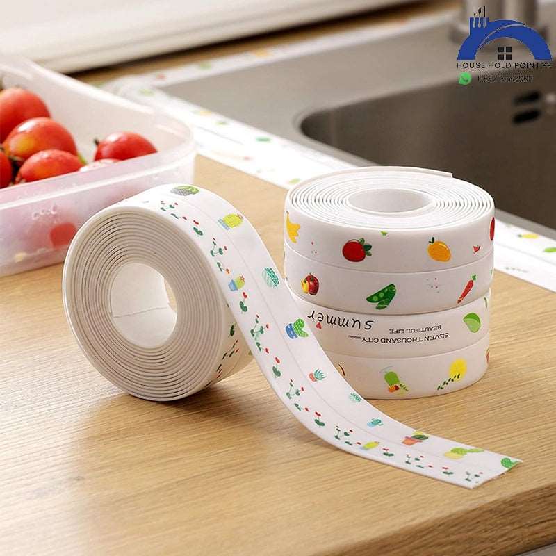 Waterproof Sealing Strip Tape Printed Designs (Pack-Of-2)