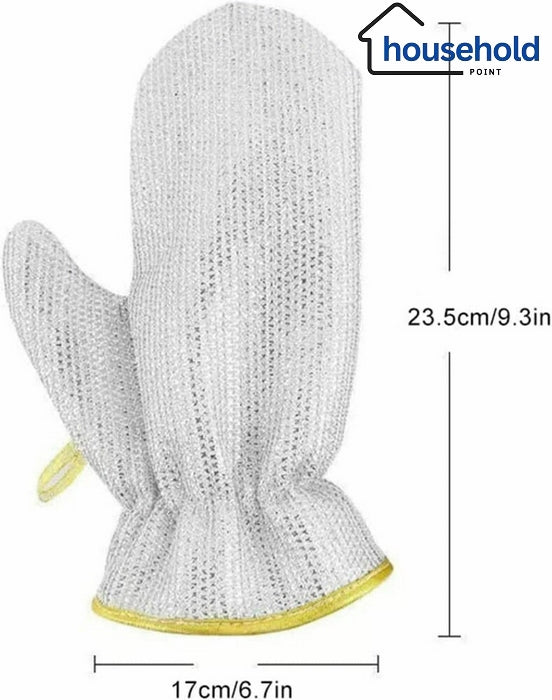 Wire Dishwashing Gloves (Pack Of 4) Pack Of 4