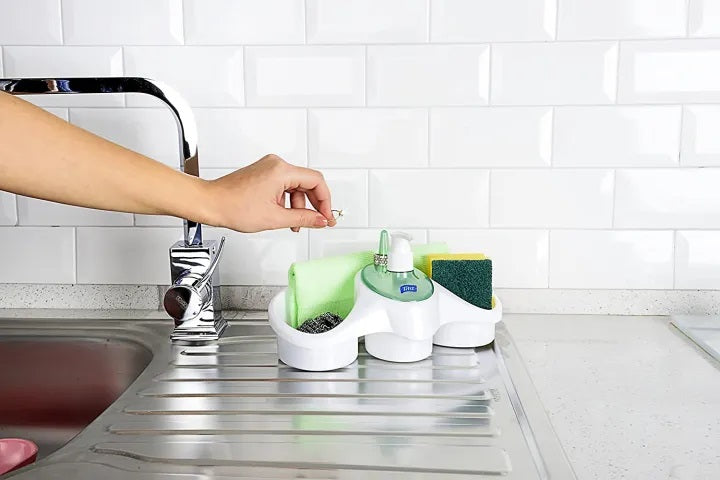 Soap Dispenser With Sponge Holder