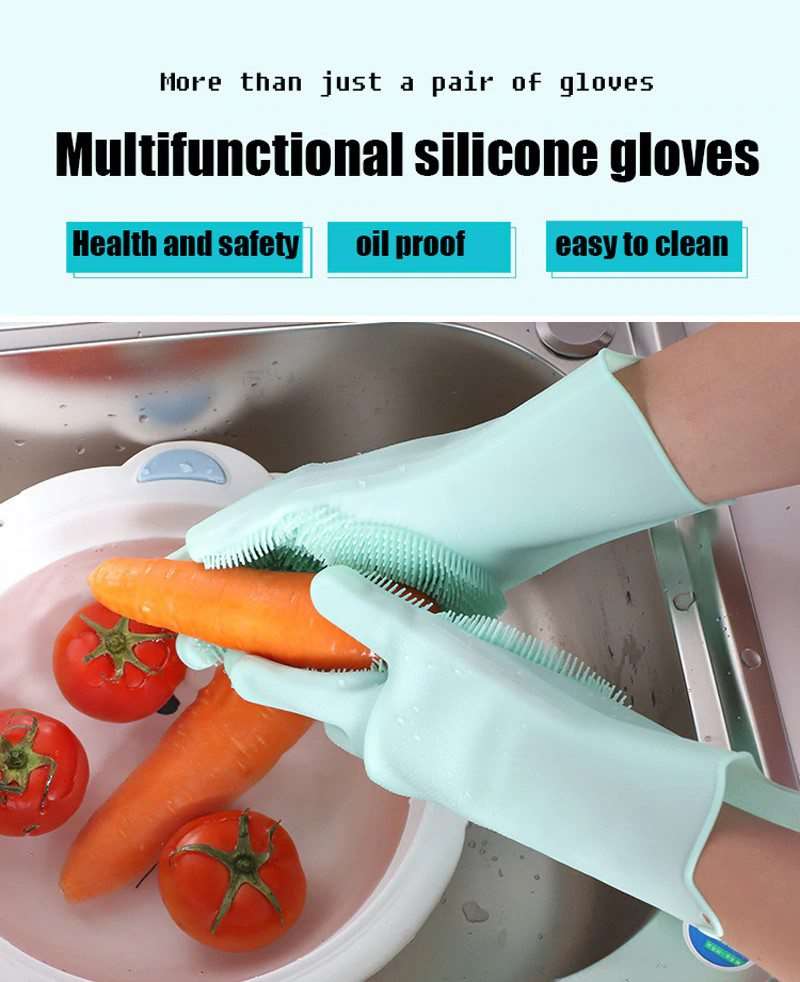 Silicone Dishwashing Gloves